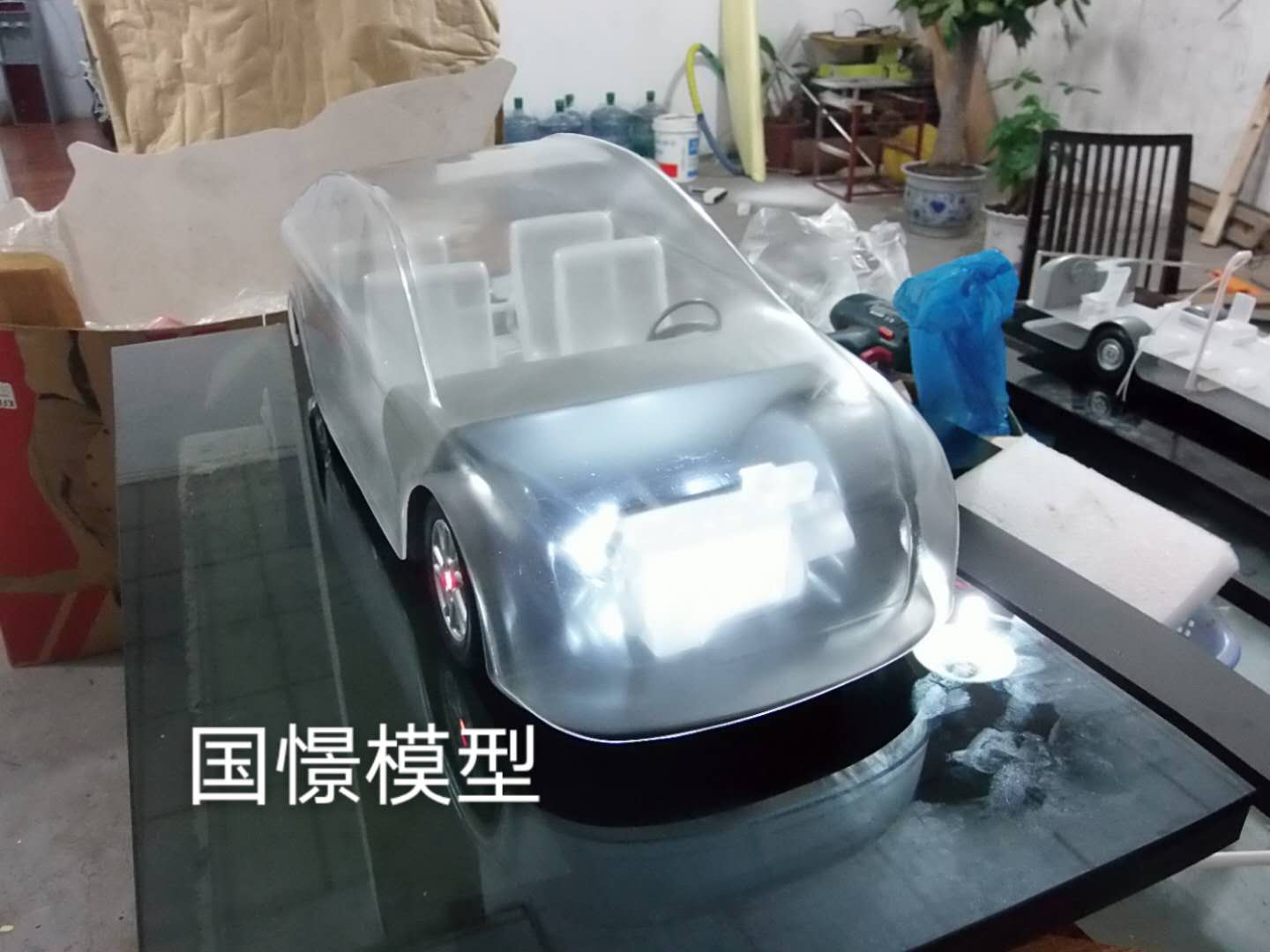 汉川市透明车模型
